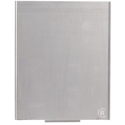 16" Tall X 12" Wide Stainless Steel Grease Lock Baffle Filter Spacer