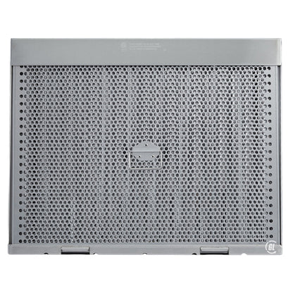 24" Tall X 16" Wide Stainless Steel Grease Lock Baffle Filter with Clips