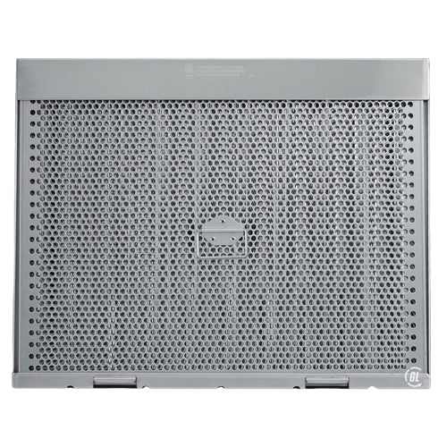 25" Tall X 25" Wide Stainless Steel Grease Lock Baffle Filter with Clips